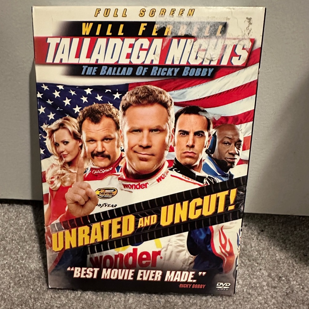 📀 5 for $25 Talladega Nights: The Ballad of Ricky Bobby DVD